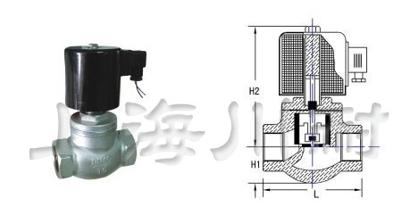 直動式蒸汽電磁閥結(jié)構圖